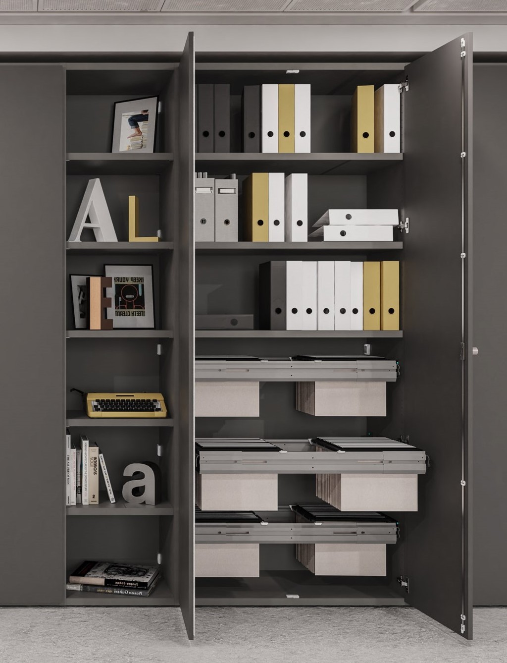 sancilio evotech molfetta - armadio ufficio contenitore cassettiera libreria work station documenti archiviazione