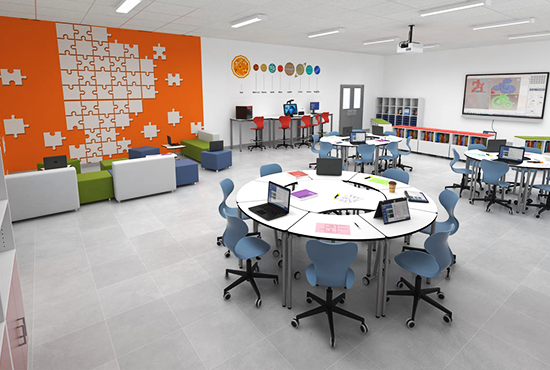 sancilio evotech molfetta - piano scuola 4.0 Next Generation Classrooms Labs arredo tecnologie dotazioni