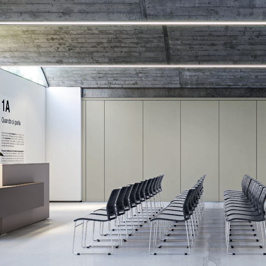 PARETE DIVISORIA MXP - sancilio evotech molfetta - partizione ambiente lavoro ufficio