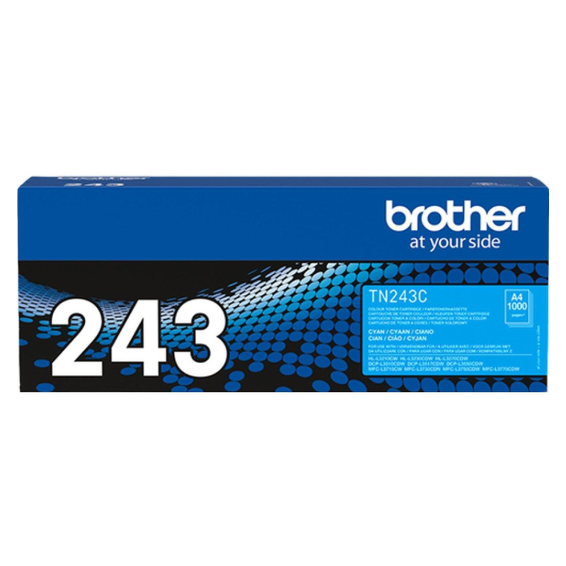 TONER ORIGINALE (TN-243C) BROTHER DCP-L3510CDW (1K) CIANO