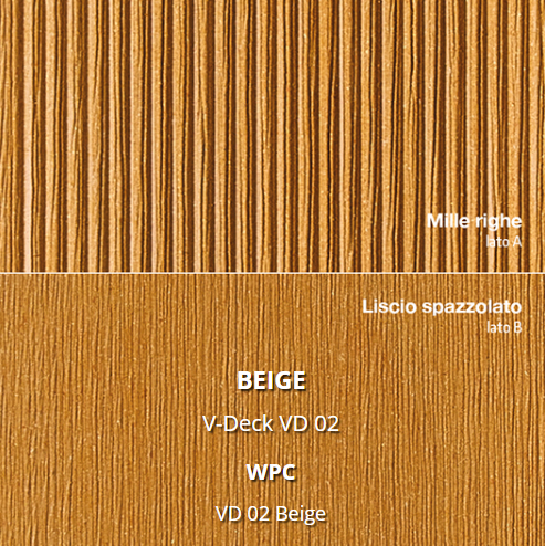 sancilio evotech molfetta - pavimentazione pavimento esterno v-deck texture - beige vd02