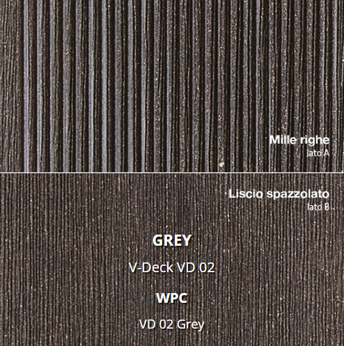sancilio evotech molfetta - pavimentazione pavimento esterno v-deck texture - grey grigio vd02