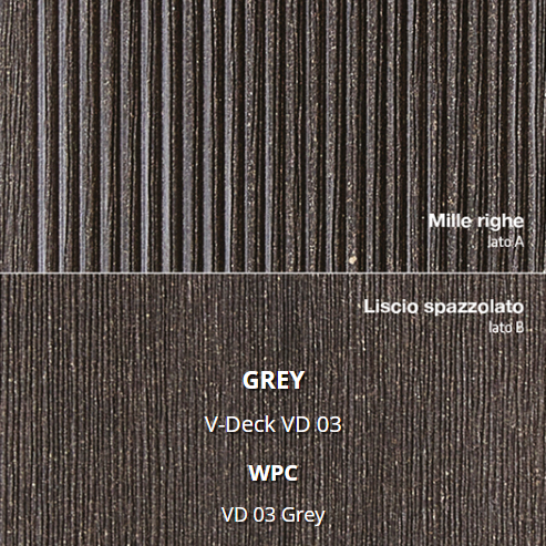 sancilio evotech molfetta - pavimentazione pavimento esterno v-deck texture - grey grigio vd03
